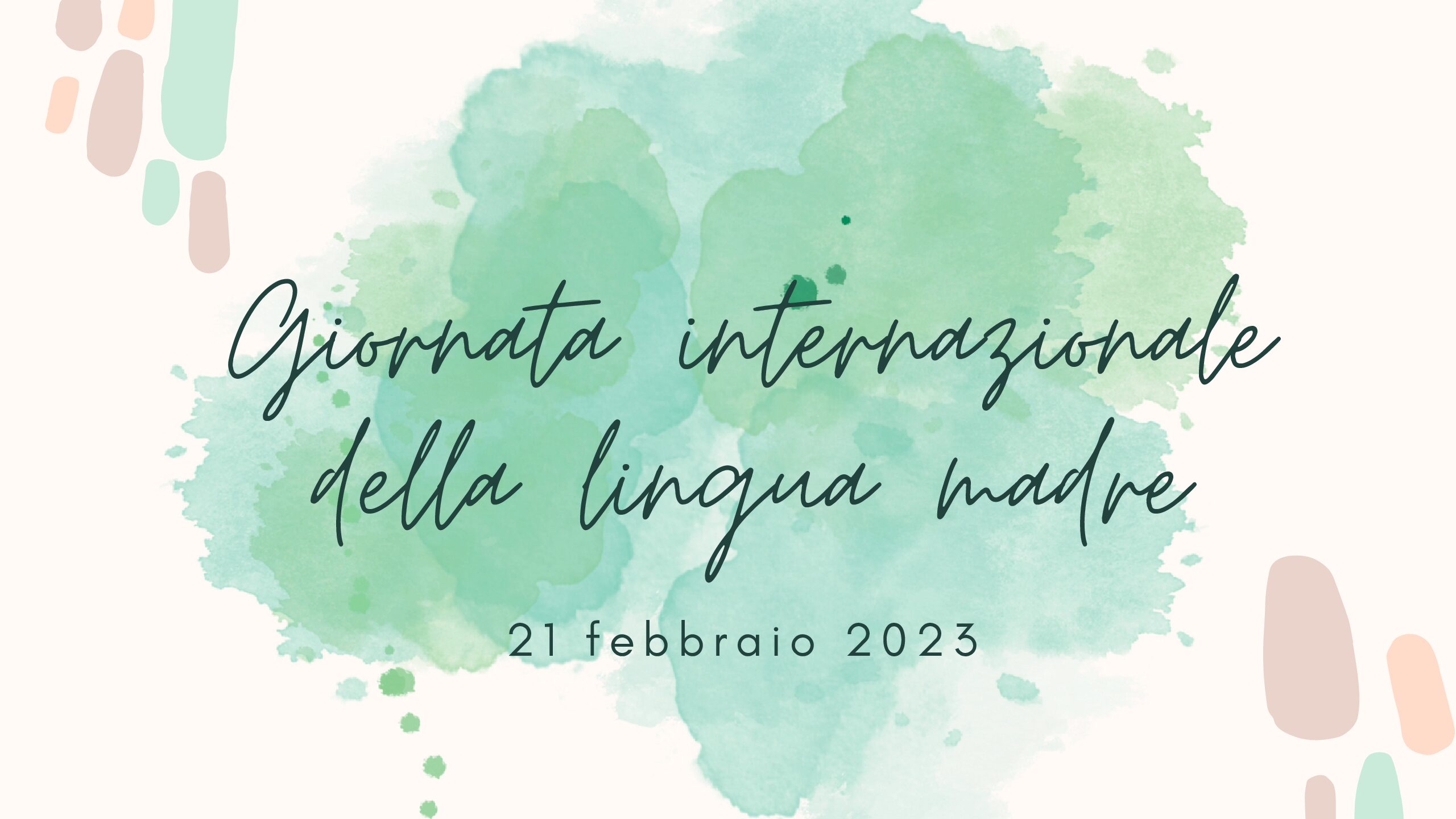 Giornata internazionale della lingua madre ok